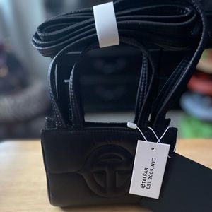 Telfar Small Puff Shopper Black Bag